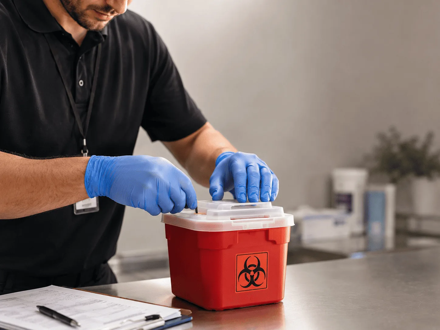 Why choose Sharps Waste Disposal in Lambrook, AR